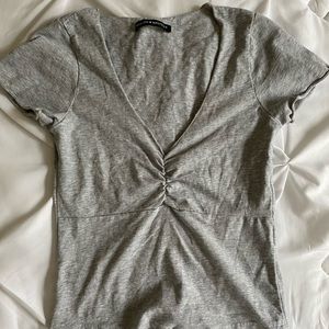 Brandy Melville grey tee